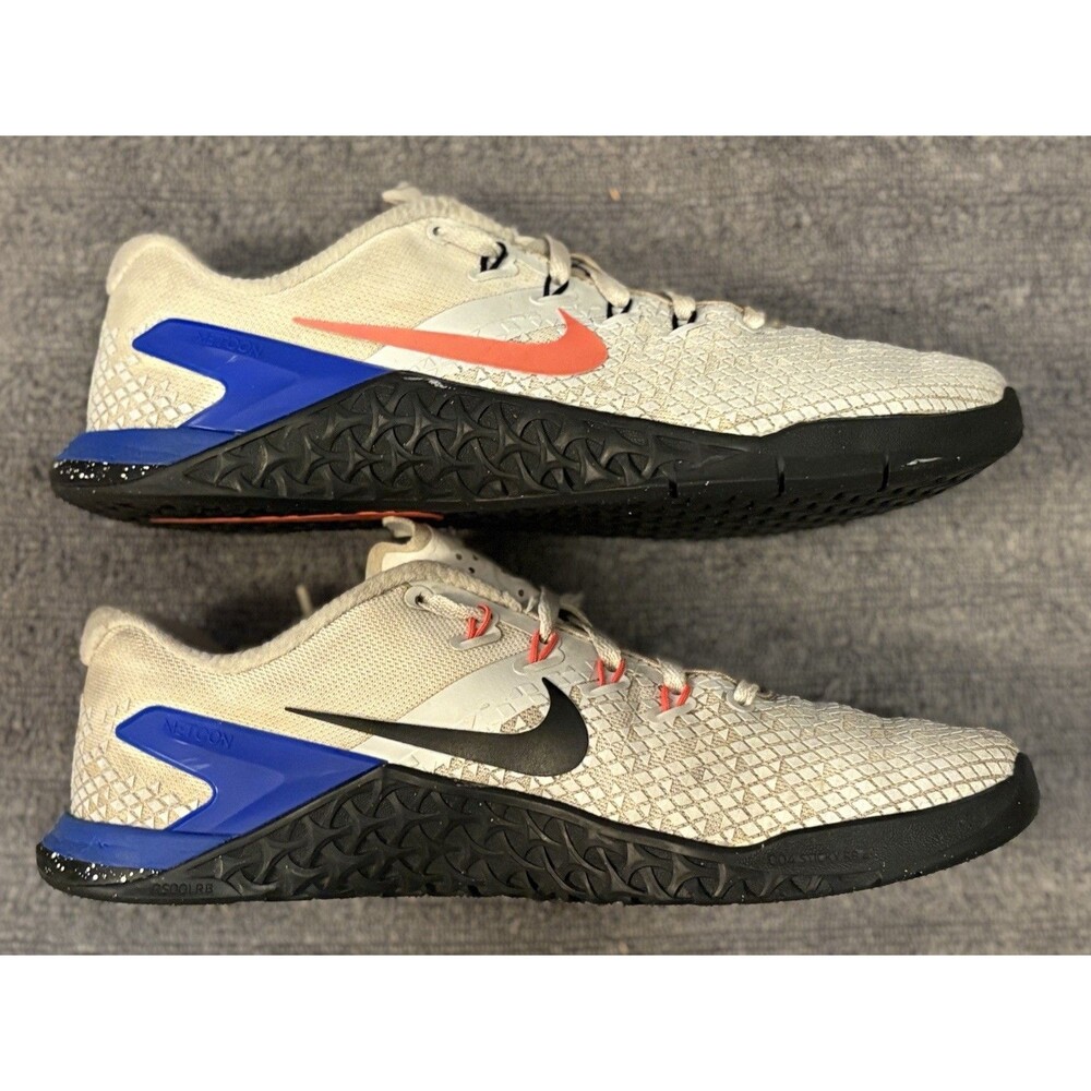 Nike Metcon 4 Lifting Cross Fit Sneaker White BV1636-164 Mens Size 8